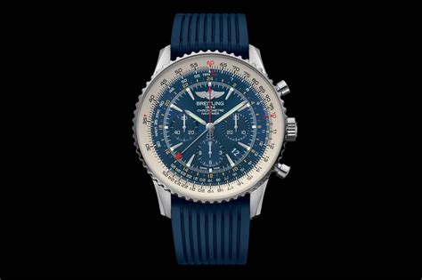 Introducing The Limited Edition Breitling Navitimer GMT Aurora Blue